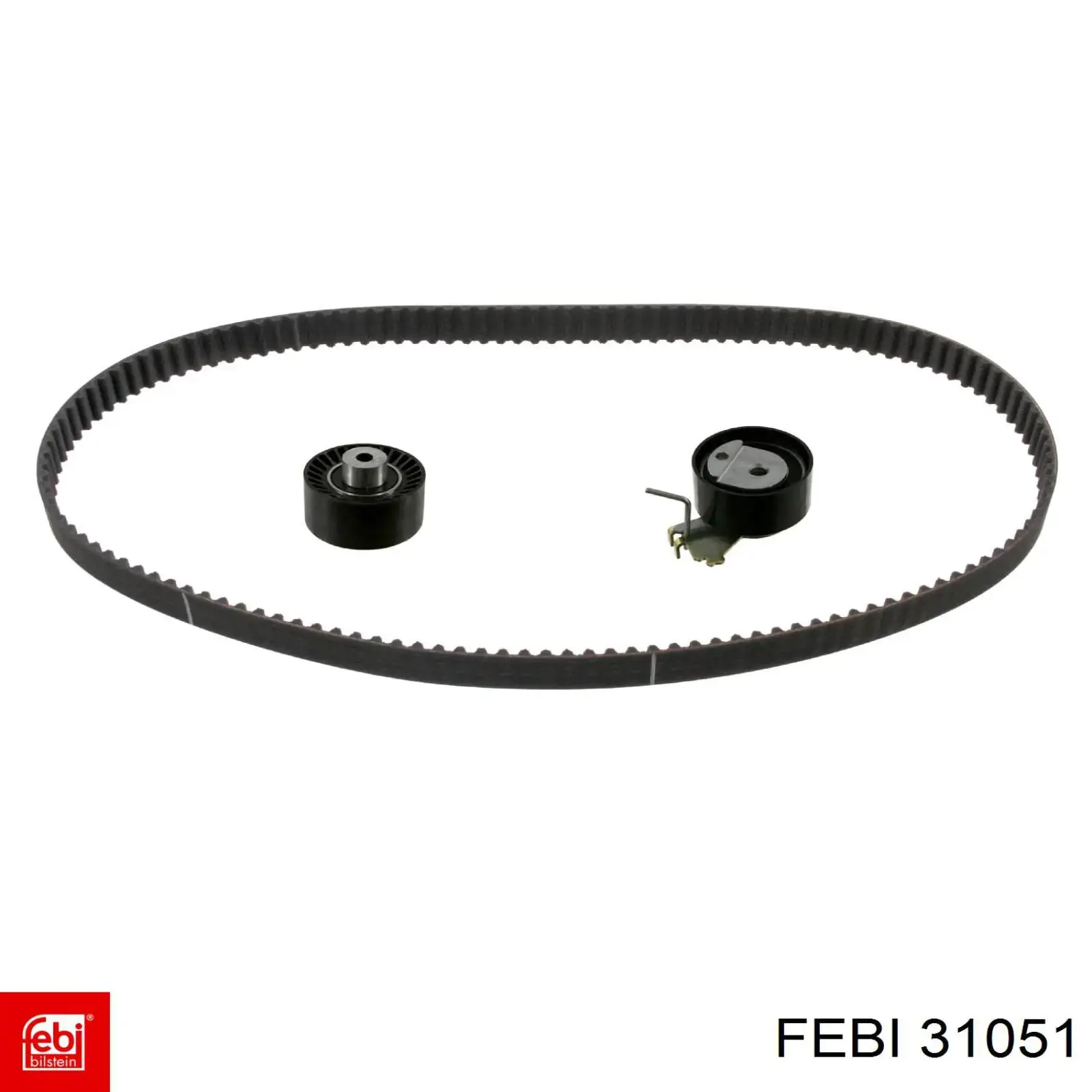 Compre 31051 Febi Correia do mecanismo de distribuição de gás, kit