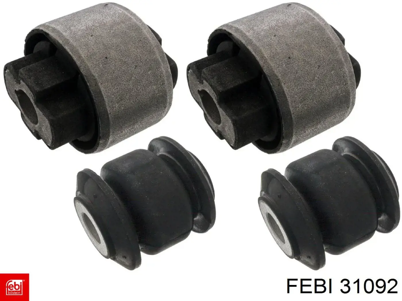 Compre 31092 Febi Bloco silencioso dianteiro do braço oscilante inferior