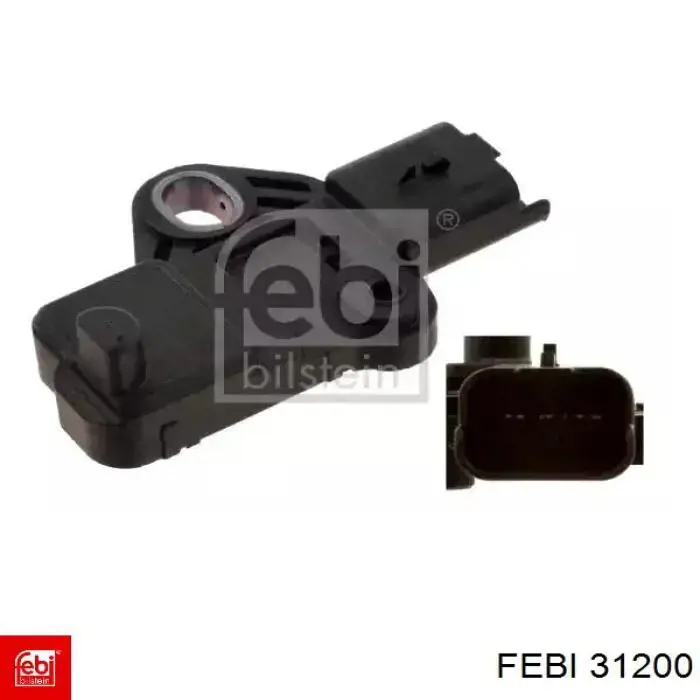 Sensor de posição (de revoluções) de cambota Febi 31200 preço, a partir de 28,25 USD