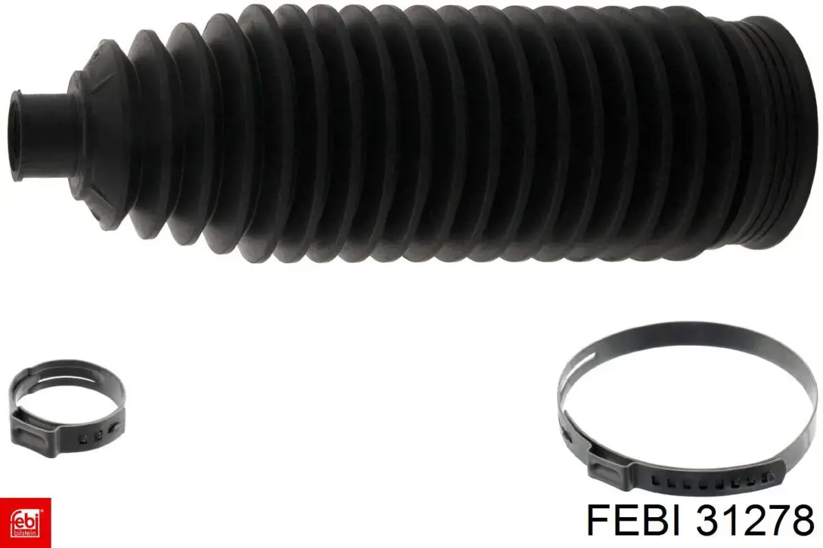 Bota de proteção do mecanismo de direção (de cremalheira) Febi 31278 preço, a partir de 12,88 USD