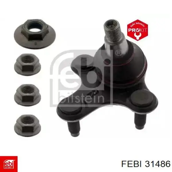 Suporte de esfera inferior direito Febi 31486 preço, a partir de 19,51 USD