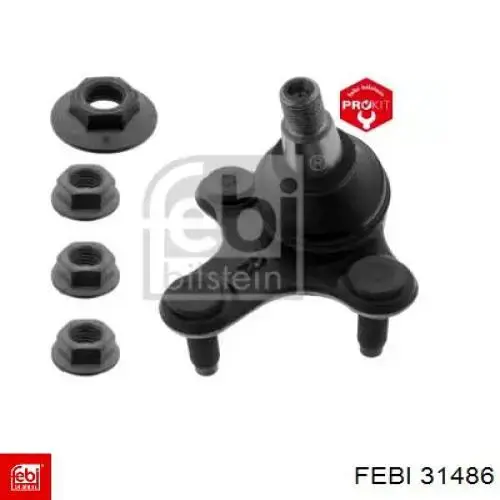 Compre 31486 Febi Suporte de esfera inferior direito