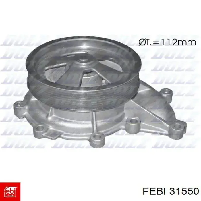 Compre 31550 Febi Bomba de água (bomba) de esfriamento