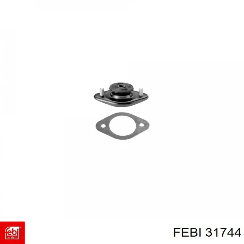 Compre 31744 Febi Bloco silencioso de viga traseira (de plataforma veicular)