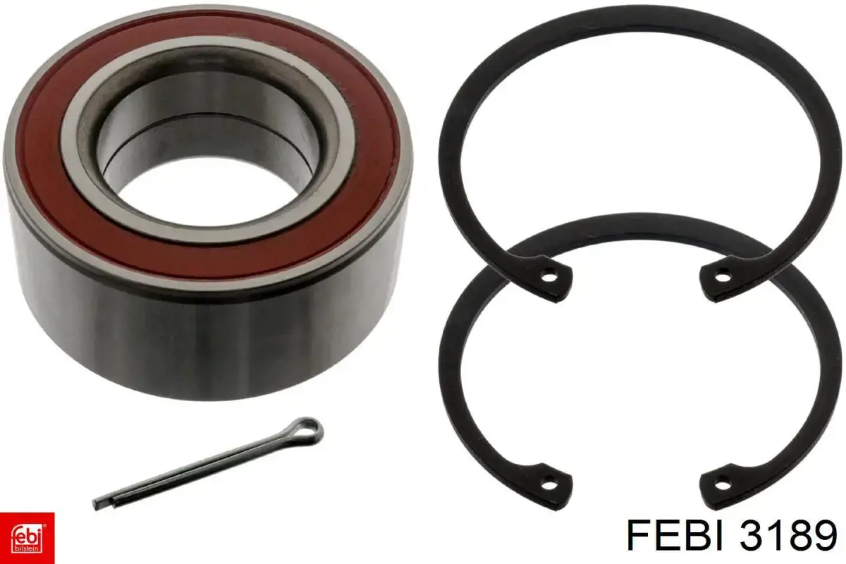 Rolamento de cubo dianteiro Febi 3189 preço, a partir de 26,83 USD