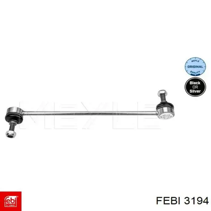 Suporte de amortecedor dianteiro Febi 3194