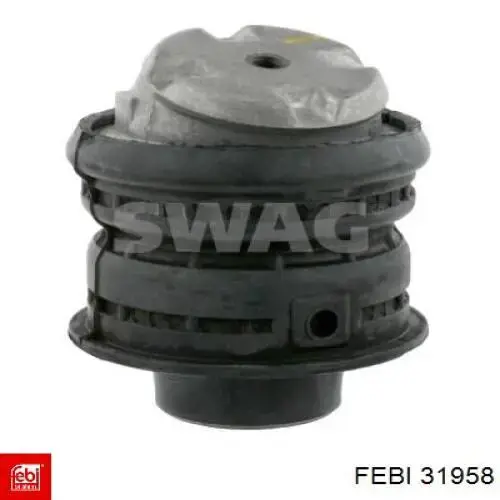 Compre 31958 Febi Coxim (suporte) traseiro de motor
