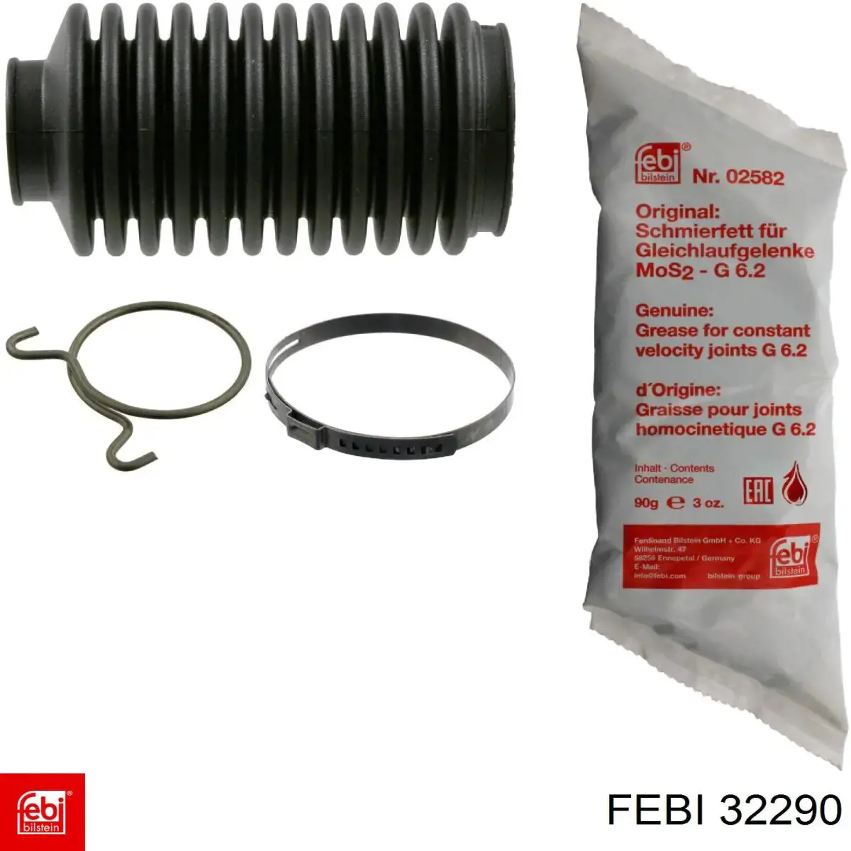 Compre 32290 Febi Coxim (suporte) traseiro de motor