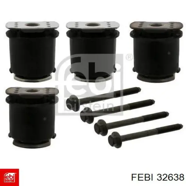 Compre 32638 Febi Bloco silencioso de viga traseira (de plataforma veicular)