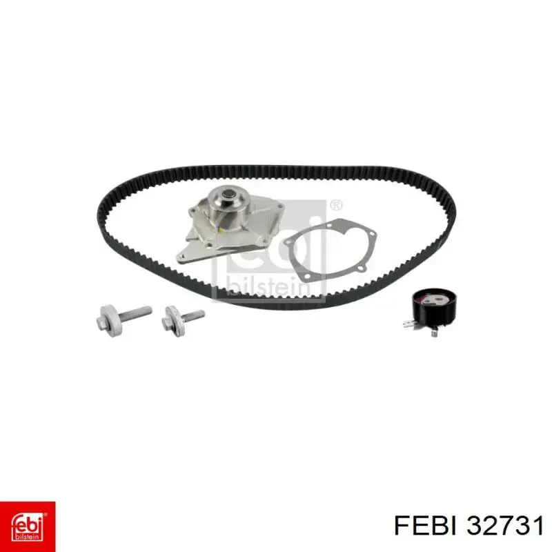 Correia do mecanismo de distribuição de gás, kit Febi 32731 preço, a partir de 98,37 USD