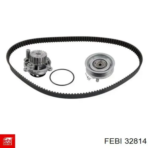 Correia do mecanismo de distribuição de gás, kit Febi 32814 preço, a partir de 85,58 USD