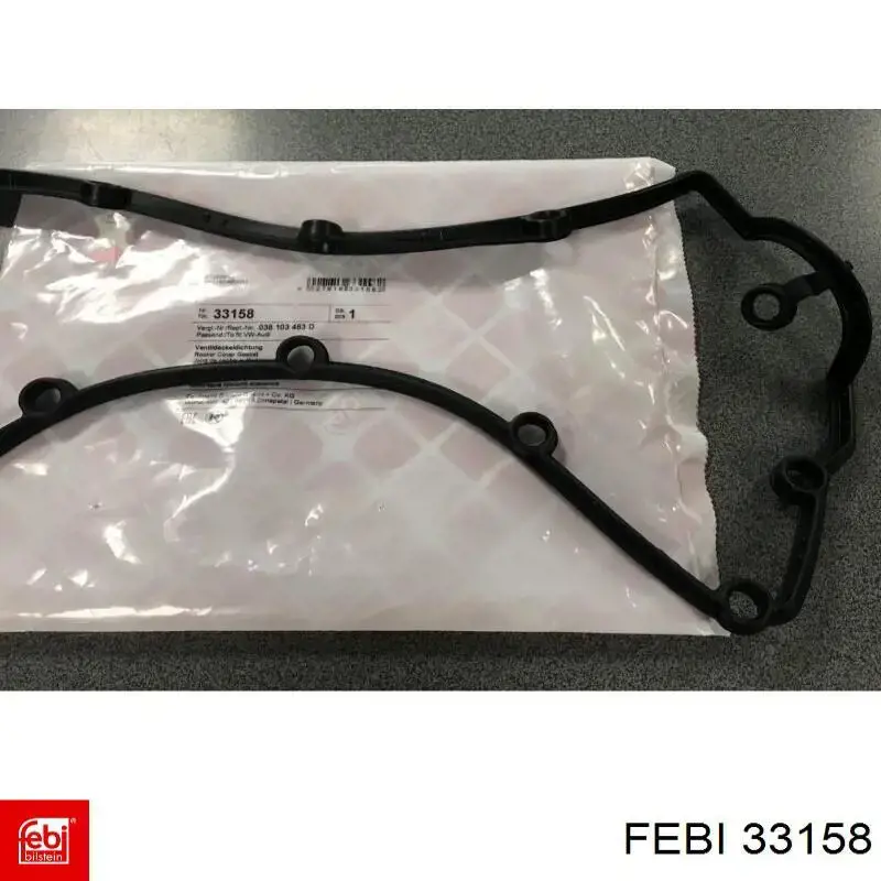 Vedante de tampa de válvulas de motor Febi 33158 preço, a partir de 9,40 USD