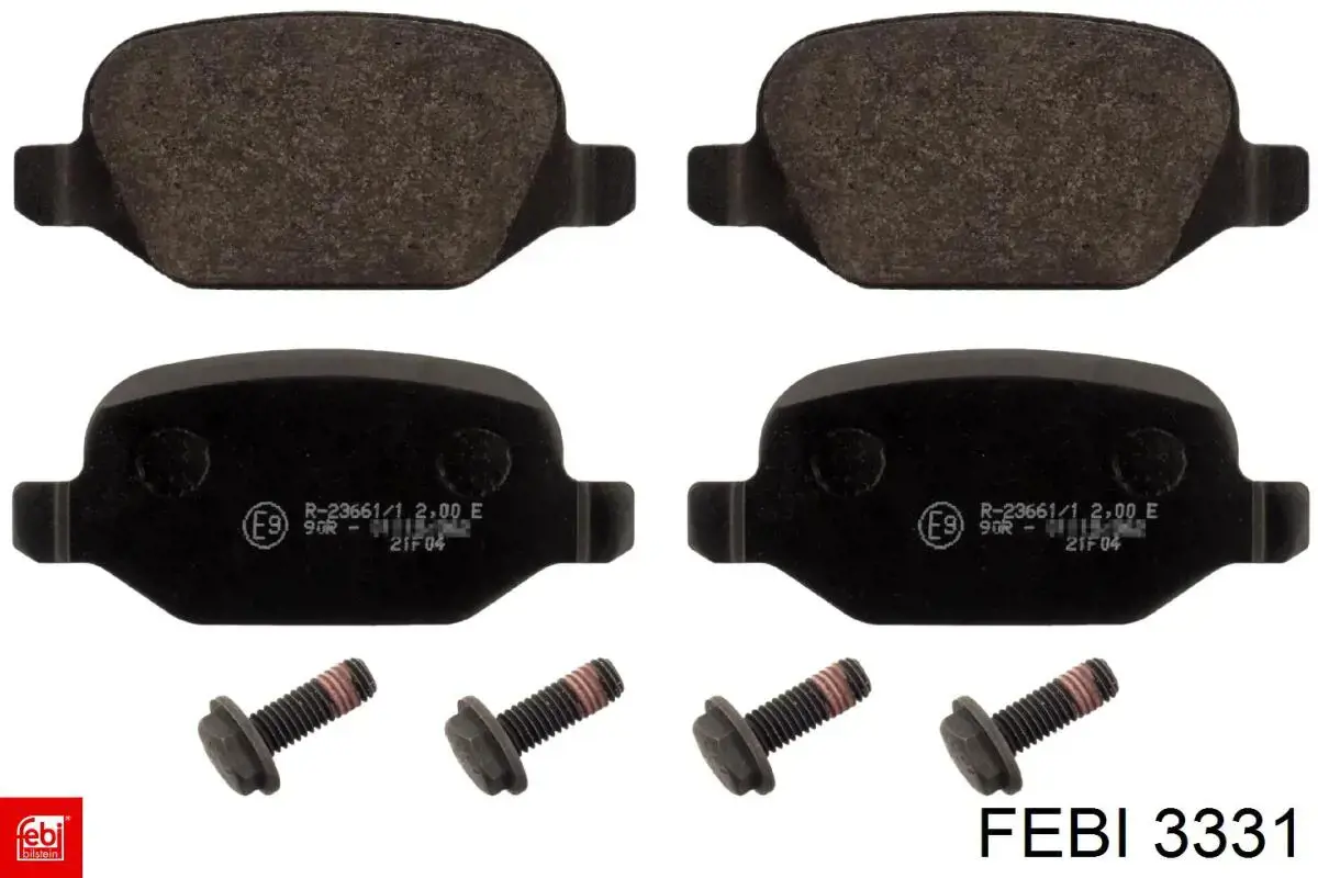 Coxim (suporte) direito de motor 3331 Febi
