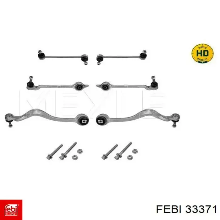 Compre 33371 Febi Kit de braços oscilantes de suspensão dianteira