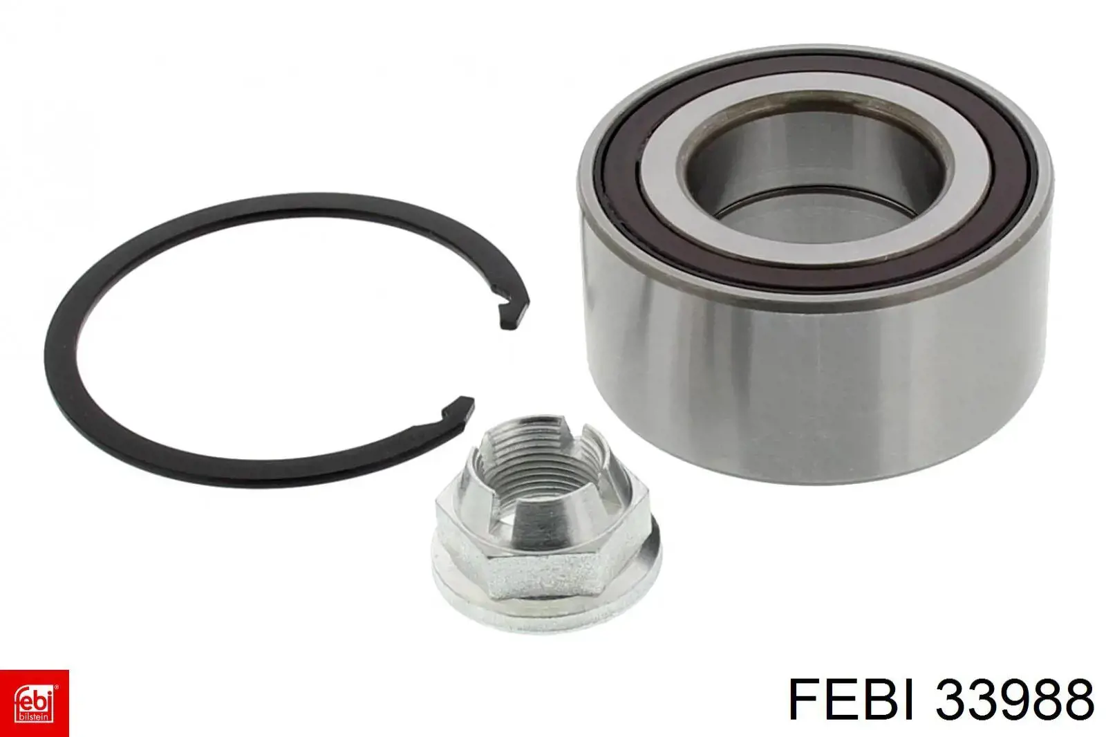 Compre 33988 Febi Rolamento de cubo dianteiro