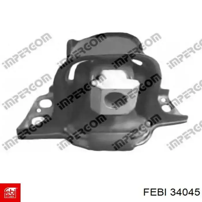 Compre 34045 Febi Coxim (suporte) direito de motor