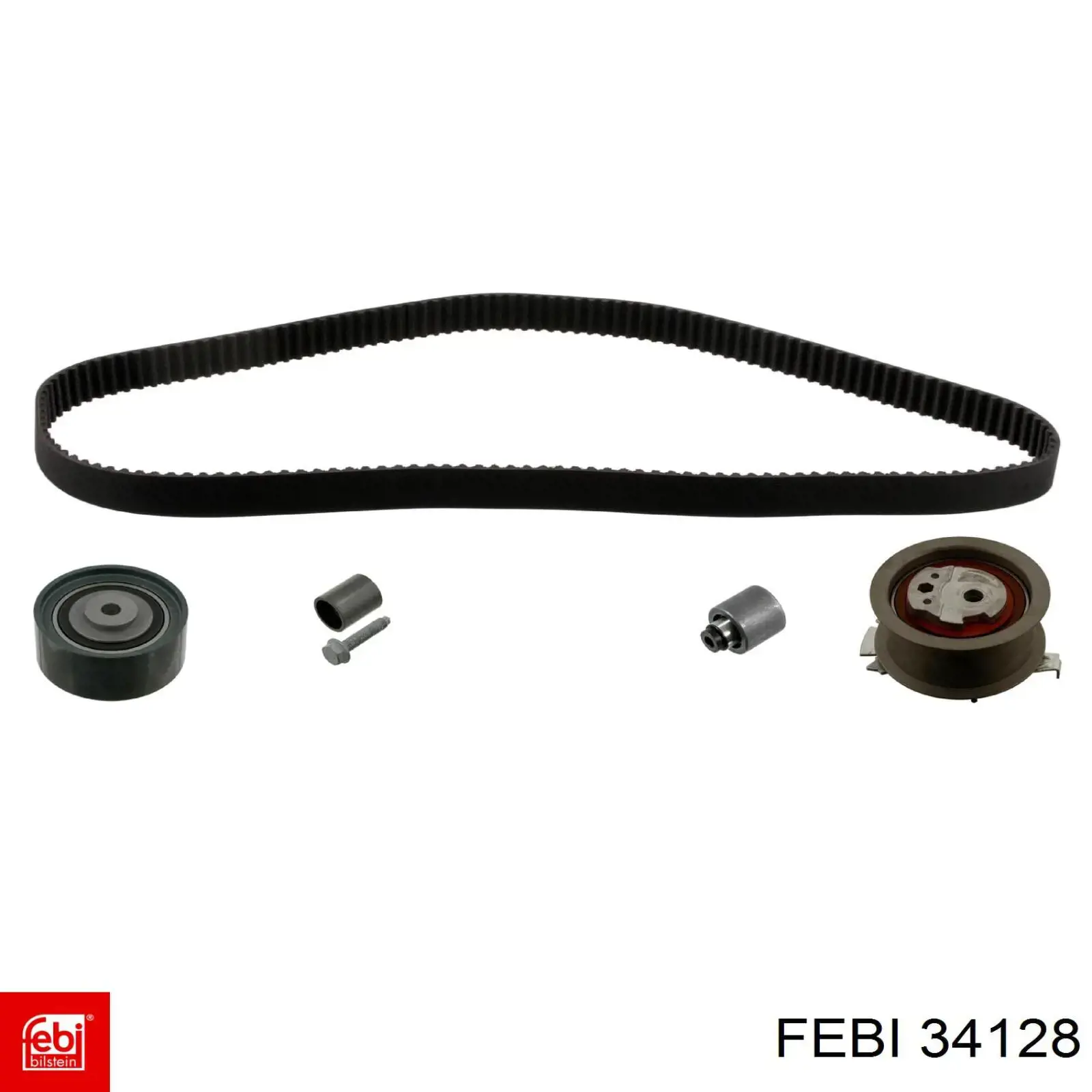 Correia do mecanismo de distribuição de gás, kit Febi 34128 preço, a partir de 187,83 USD
