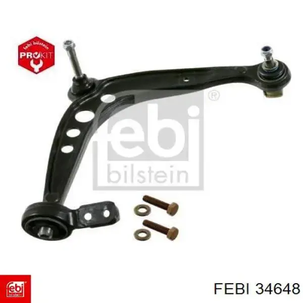 Compre 34648 Febi Braço oscilante inferior direito de suspensão dianteira