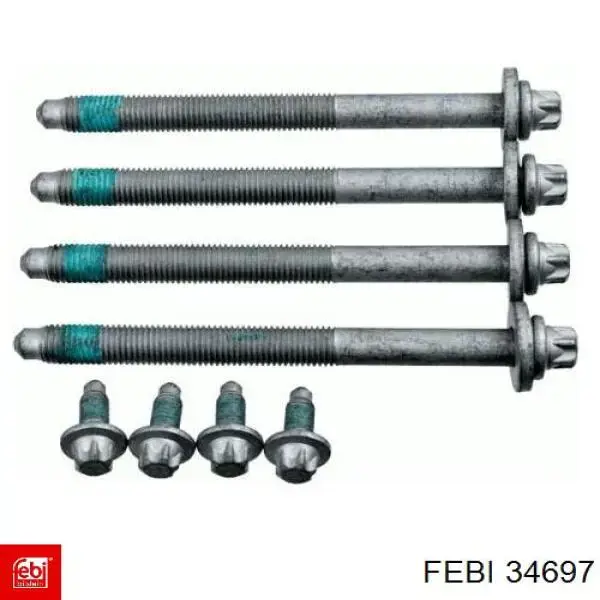 Compre 34697 Febi Bloco silencioso de viga traseira (de plataforma veicular)
