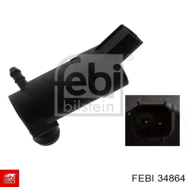Bomba de motor de fluido para lavador de vidro dianteiro Febi 34864 preço, a partir de 18,41 USD