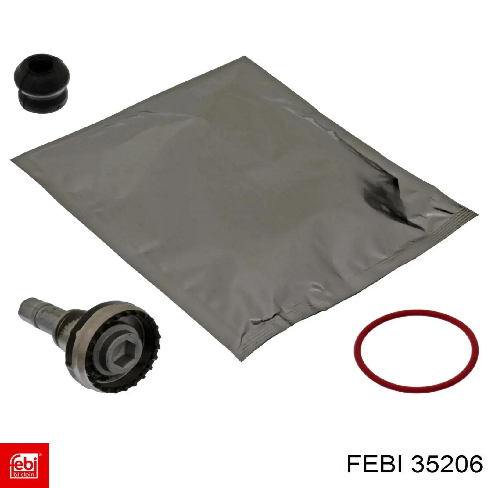 Mecanismo de aproximação (de auto-aproximação) das sapatas de tambor (kit de reparação levadiça) Febi 35206 preço, a partir de 37,70 USD