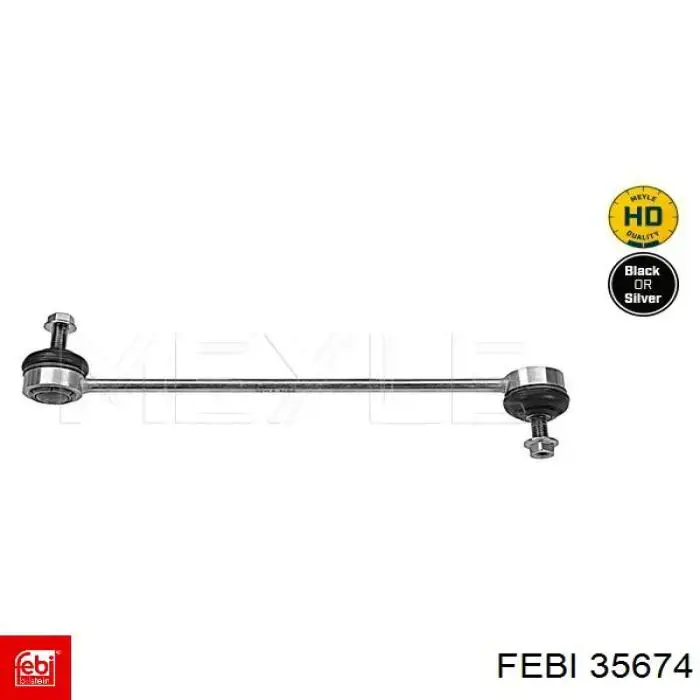 Compre 35674 Febi Coxim pneumático (suspensão de lâminas pneumática) do eixo