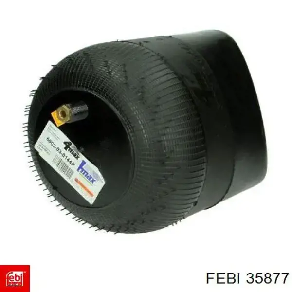 Compre 35877 Febi Coxim pneumático (suspensão de lâminas pneumática) do eixo
