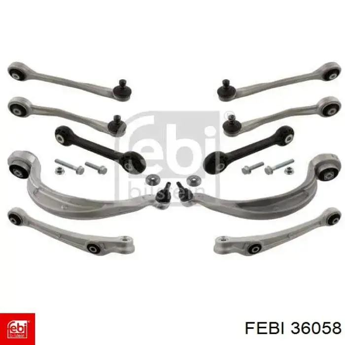 Braço oscilante superior esquerdo de suspensão dianteira Febi 36058 preço, a partir de 55,19 USD