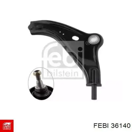 Braço oscilante inferior esquerdo de suspensão dianteira Febi 36140 preço, a partir de 67,86 USD