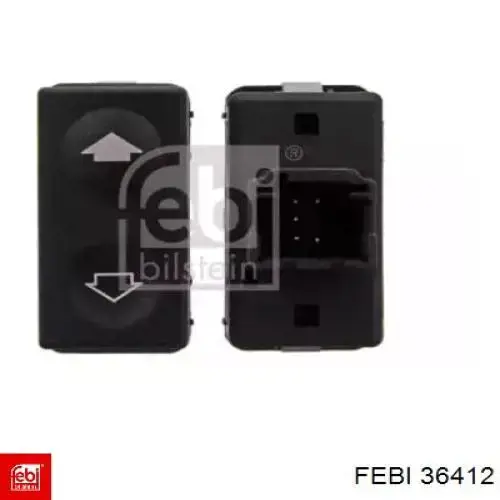 Botão dianteiro direito de ativação de motor de acionamento de vidro Febi 36412 preço, a partir de 39,16 USD