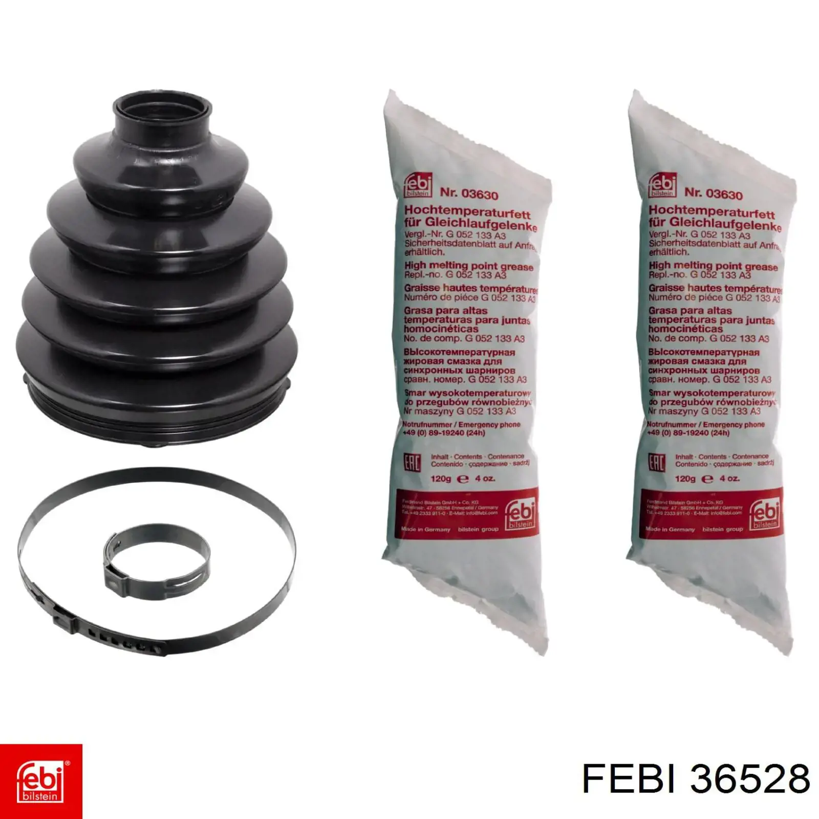 Compre 36528 Febi Vedante de tubo coletor de admissão
