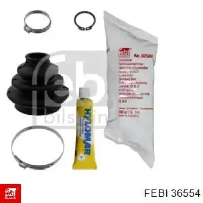Bota de proteção externa de junta homocinética do semieixo traseiro Febi 36554 preço, a partir de 14,27 USD