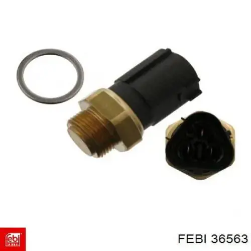 Sensor de temperatura do fluido de esfriamento (de ativação de ventilador do radiador) Febi 36563 preço, a partir de 7,64 USD