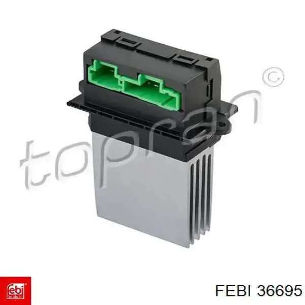 Compre 36695 Febi Resistor (resistência) de ventilador de forno (de aquecedor de salão)
