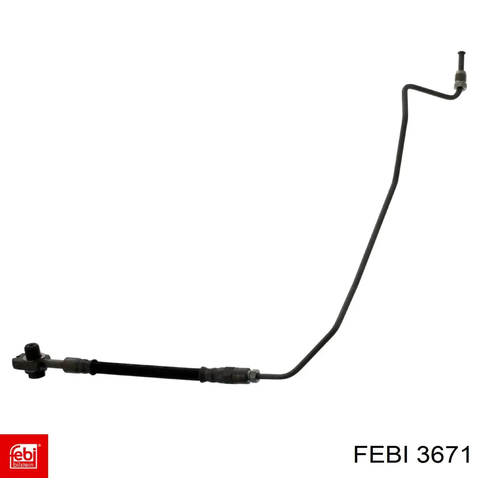 Bloco silencioso de viga traseira (de plataforma veicular) Febi 3671 preço, a partir de 12,52 USD