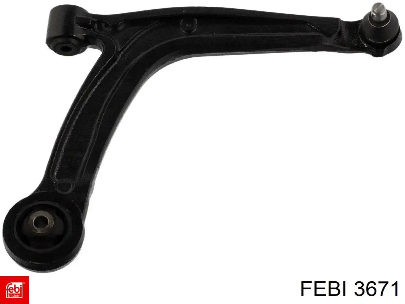 Compre 3671 Febi Bloco silencioso de viga traseira (de plataforma veicular)