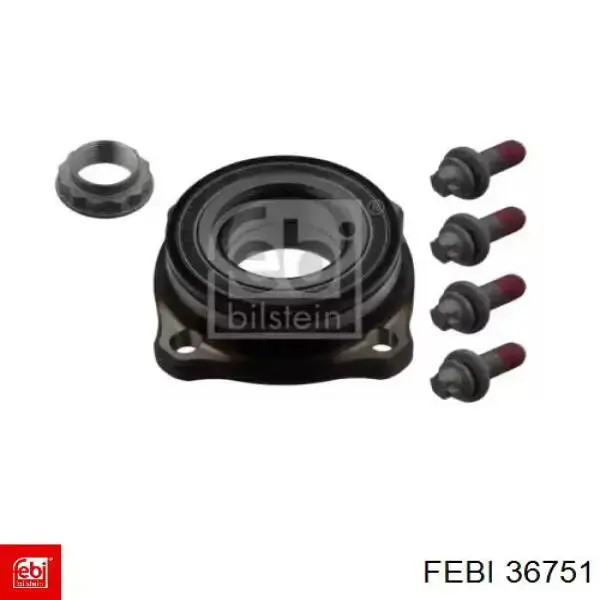 Rolamento de cubo traseiro Febi 36751 preço, a partir de 65,72 USD