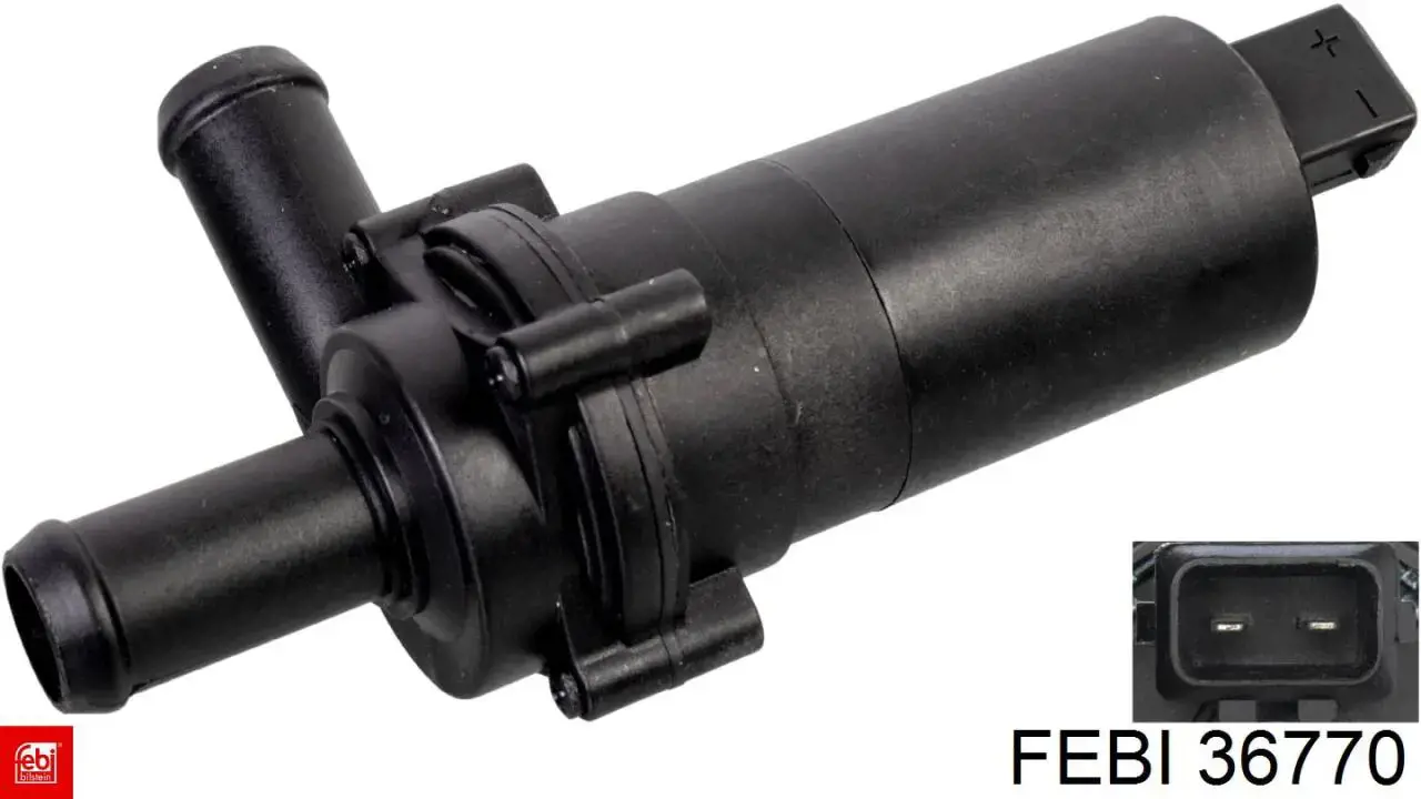 Compre 36770 Febi Bomba de água (bomba) de esfriamento, adicional elétrica