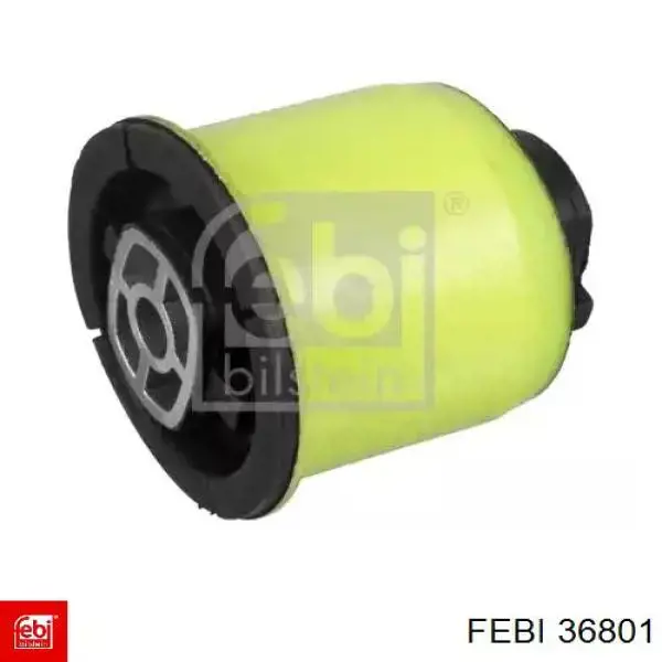 36801 Febi Bloco silencioso de viga traseira (de plataforma veicular)
