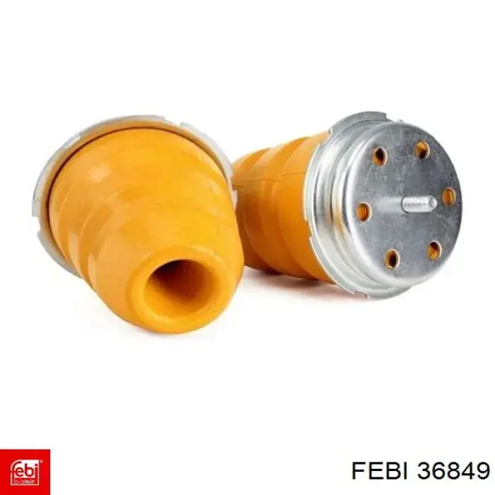 Compre 36849 Febi Grade de proteção da suspensão de lâminas traseira