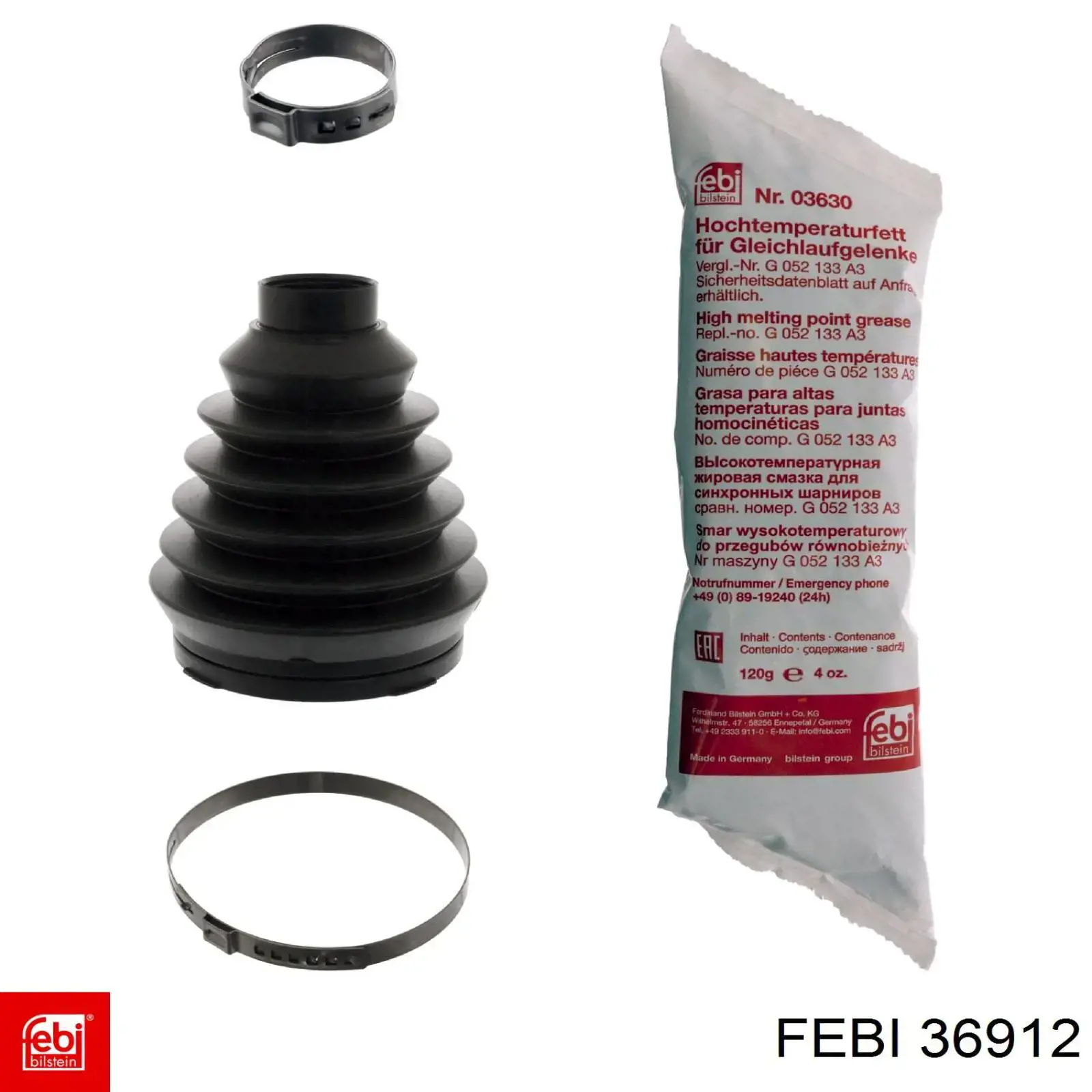 Compre 36912 Febi Vedante anular da cavidade de vela