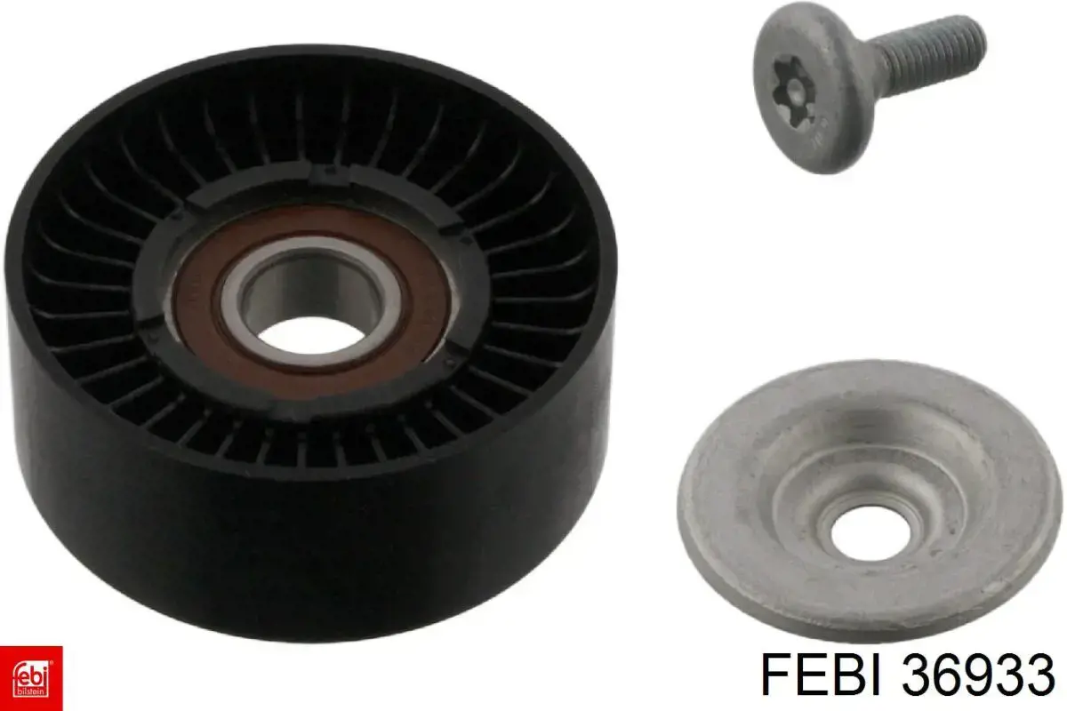 Rolo parasita da correia de transmissão Febi 36933 preço, a partir de 24,38 USD