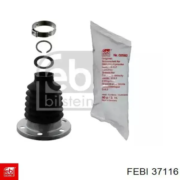 Bota de proteção interna de junta homocinética do semieixo dianteiro Febi 37116 preço, a partir de 17,70 USD