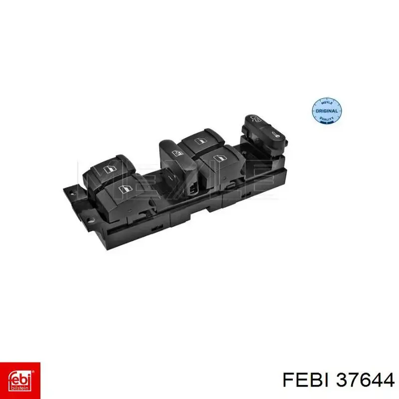 Compre 37644 Febi Unidade de botões dianteira esquerda de controlo de elevador de vidro