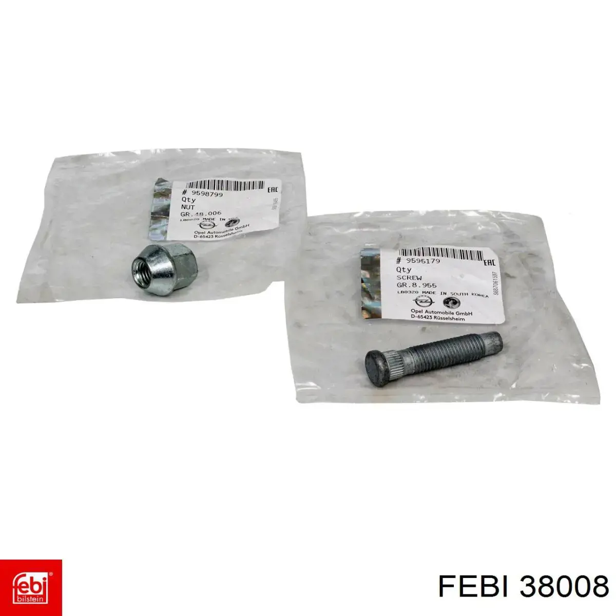 Compre 38008 Febi Porca de roda