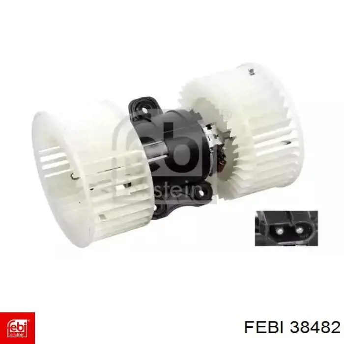 Motor de ventilador de forno (de aquecedor de salão) Febi 38482 preço, a partir de 95,01 USD
