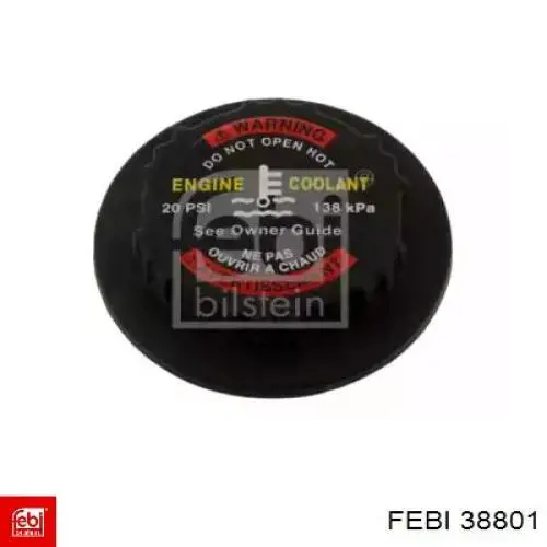 Tampa (tampão) do tanque de expansão Febi 38801 preço, a partir de 12,70 USD