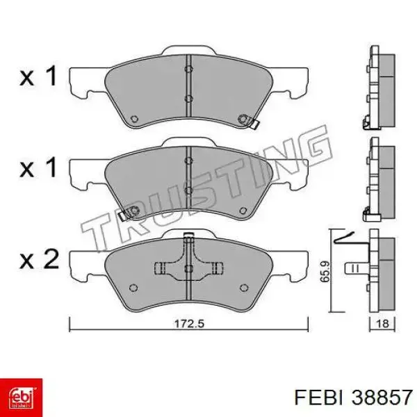 Compre 38857 Febi Tração de direção