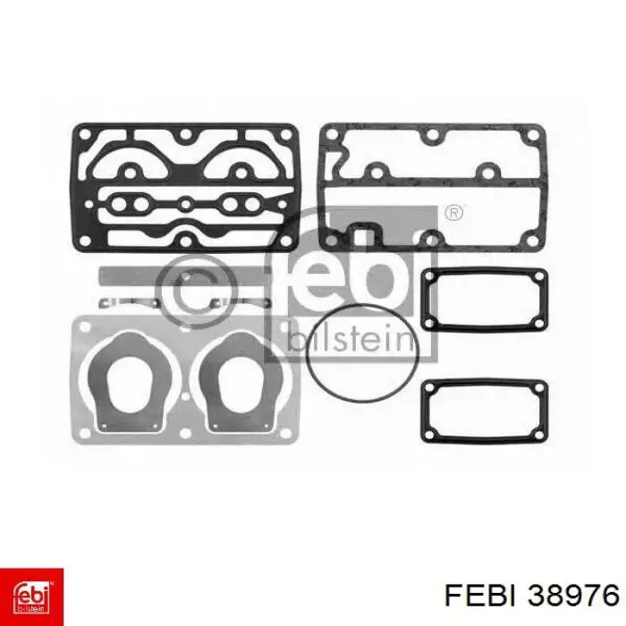 Compre 38976 Febi Filtro de ar do compressor de bombeio (de amortecedores)