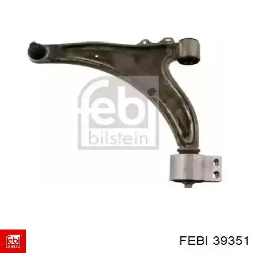 39351 Febi Braço oscilante inferior esquerdo de suspensão dianteira